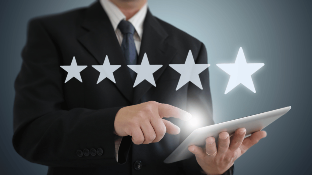 High customer satisfaction ratings